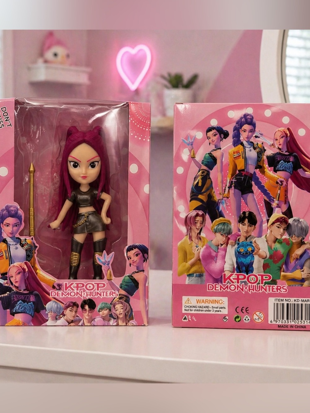 KPOP Demon Hunters Mari Doll Figure Collectible – Brand New in Box